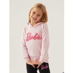 Barbie Kız Çocuk Kapüşonlu Sweatshirt 3-7 Yaş Toz Pembe