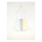 Barbie Kız Çocuk Payetli Çok Renkli Abiye Elbise, 11-12 Yaş, 5003221719, Çok Renkli, Kız Çocuklar