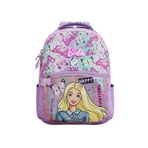 Barbie Kız Çocuk Sırt Çantası, Pembe, Çok Renkli, Okul Çantası