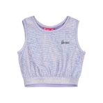 Barbie Lila Kız Çocuk Desenli Bluz BRB6SG-BLZ6003