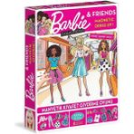 Barbie Manyetik Kıyafet Giydirme-Dress Up Fashionistas - Pembe