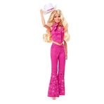 Barbie Movie - Pembe Kovboy Kıyafetli Bebek Oyuncak