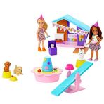 Barbie MTL-HJY88 Chelsea Köpekçiğin Doğum Günü Pembe Oyun Seti