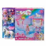 Barbie MTL-HNT67 A Touch Of Magic Pembe Chelsea ve Pegasus Oyun Seti