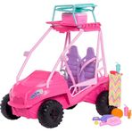Barbie Mysteries: Beach Detectives Oyun Seti, Oyuncak Plaj Arabası Ve Plaj Sandalyesi Ile Havlu Dahi