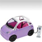 Barbie Nin Elektrikli Arabası HJV36 - Renkli