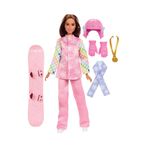 Barbie Oyuncak Snowboard Seti