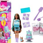 Barbie Party Unboxed Köpeğimin Doğum Günü Serisi Kırmızı Elbiseli
