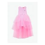 Barbie Pembe Kız Çocuk Abiye Elbise BRB6SG-ELB6523