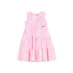 Barbie Pembe Kız Çocuk Payetli Abiye Elbise BRB6SG-ELB6521