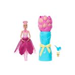 Barbie Petal Pop Bebek ve Aksesuarları Lale Oyun Seti JMF57