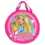 Barbie Saklama çantası, saplı yuvarlak düzenleyici, kızlar için oyuncak saklama, ekstra büyük elbise sepeti, çocuk odası dekorasyonu