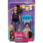 Barbie Skippper Bebek Bakıcılığı Oyun Seti GHV88-FHY97 - Renkli