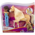 Barbie Spirit Bebek ve Güzel Atı Oyun Seti Pru ve Chica GXF22 - Renkli