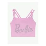 Barbie Taşlı Pembe Kız Çocuk Bluz BRB6SG-BLZ6008