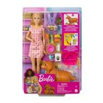 Barbie Ve Yeni Doğan Köpekler Oyun Seti / Barbıe