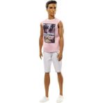 Barbie Yakışıklı Ken Bebekler - Kolsuz Tişörtlü