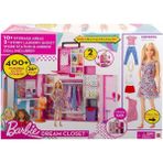 Barbie Yeni Rüya Dolabı Oyun Seti Pembe Renkli Frozen Temalı 30 Aksesuar ile