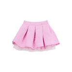 Barbie Yüksek Bel Kabarık Düz Kısa Kız Çocuk Etek, 9-10 Yaş, 5003327097, Pembe, Kız çocuk