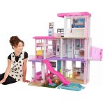 Barbie'nin Rüya Evi™ Oyun Seti Barbie'nin Rüya Evi (115 Cm), 75'Ten Fazla Aksesuarı Bulunan, 3 Katlı
