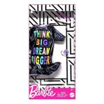 Barbie'nin Son Moda Kıyafetleri FND47 Think Big Dream Bigger Elbise