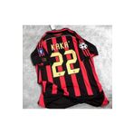 BARBITOS İnter milan 2007 kaka lite siyah iç saha retro yetişkin fıtbol forması HD1199