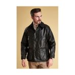 Barbour Bedale Yağlı Ceket BK91 Black Erkek Günlük Siyah Renk Orta Kalınlıkta Su Geçirmez - 46