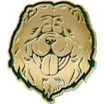 Barbour Chow Chow Dog Ceket Rozeti GN16 Vintage Green - Yeşil