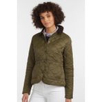 Barbour Deveron Kapitone Ceket OL51 Olive - Yeşil - 38