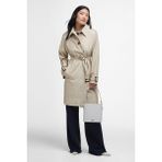 Barbour Maia Showerproof Ceket SN11 Light Sand/rosemary Tartan - Bej - 40 - Bari Kalıp