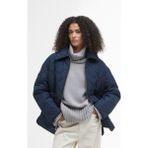Barbour Tessa Kapitone Ceket NY51 Navy-Dress - 34 - Lacivert