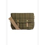Barbour Transport Riever Omuz Çantası GN71 Dusky Green Tartan