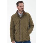 Barbour Waterproof Shoveler Kapitone Ceket OL52 Clay - 2XL - Yeşil