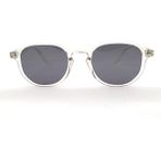 Barcelona B-5025-c01 Unisex Güneş Gözlüğü Şeffaf Kemik Çerçeve Füme Cam