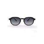Barcelona B-5025-c09 Unisex Güneş Gözlüğü Siyah Kemik Çerçeve Füme Cam