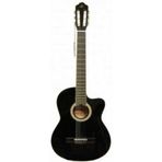 Barcelona LC 3900 CBK Cutaway Siyah Klasik Gitar + Kılıf