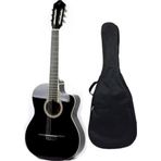 Barcelona LC 3900 CBK Cutaway Siyah Klasik Gitar