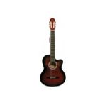 Barcelona LC 3900 CRDS Cutaway Kırmızı Sunburst Klasik Gitar
