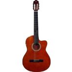 Barcelona LC 3900 CYW Kahverengi Cutaway Klasik Gitar