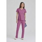 Barco Grey’s Anatomy Elevate 7188 - 7228 Kadın Scrubs Takımı – Ithal, 6 Cepli, Premium ve Gün Boyu Konfors Sağlayan Doktor / Hemşire Forması - Pembe - 2XL