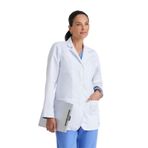 BARCO Grey's Anatomy GRC950 Kadın Ivy 76 cm Laboratuvar Önlüğü, Beyaz, XL