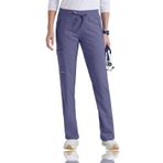 BARCO Grey's Anatomy Impact Kadın Elevate Pantolonu, Spandex Streç ve 6 Cepli Tıbbi Ovma Pantolonu, Kayrak Mor, XXL Artı