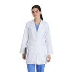 BARCO Grey's Anatomy Kadın 86 cm Laboratuvar Önlüğü, Beyaz, M