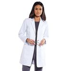 BARCO Grey's Anatomy Kadın 86 cm Laboratuvar Önlüğü, Beyaz, XL