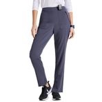 BARCO Unify Purpose Scrub Pant kadınlar için – 5 cepli kargo pantolon, yüksek belli ve 360 spandeks streç ve nemi dışarı atan kumaş, Çelik, XS