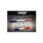 Barcode Works 3D RENKLİ FRANSIZ MODEL TAKMATİK PLEKSİ PLAKALIK