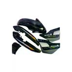 bardakcı bike MBZ014 Kanuni Windy - S 125 Kaporta 3' Lü Set Siyah