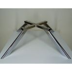 Barermo 20,5 cm Tekli Koltuk Ayağı, Koltuk Ayağı, Metal Ayak, Berjer Ayağı, Ayak - Krom