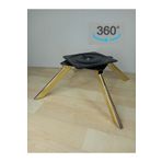 BARERMO 22 Cm döner Koltuk Ayağı, Koltuk Ayağı, döner Ayak, Berjer Ayağı, döner berjer, döner koltuk,