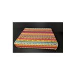 BARERMO 45cm X 45cm Kilim Minderi, Minder Süngerli, Yer Minderi, Sert Sünger, Tek Minder, Kumaşlı Minder